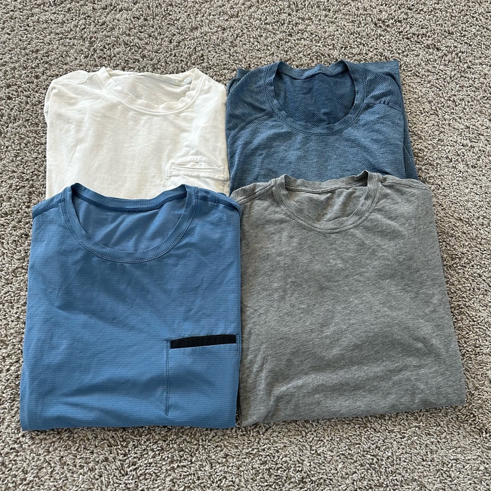 Lululemon 4 shirt bundle medium